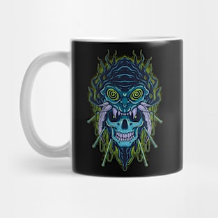 illustration of darkness insect Mug